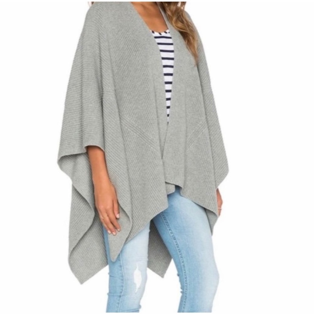 525 America Gray Poncho